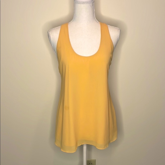 Rebecca Hampton Yellow Gold Sleeveless Women's Top. Small - Picture 1 of 10